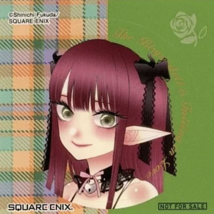 [USED] Anonymous Shipping Dress-Up Love Animate Purchase Bonus Sticker: Umi Yume (Rizu)