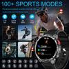 Military Men T-Rex3 Ultra GPS Track Smart Watch 1100mAh Battery Bluetooth Call Waterproof Flashlight Compass Outdoor Smart watch