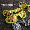 Yumomo Avant-garde Sunglasses, Quirky Cartoon Design, Polarized Lenses, Limited Edition for Girls