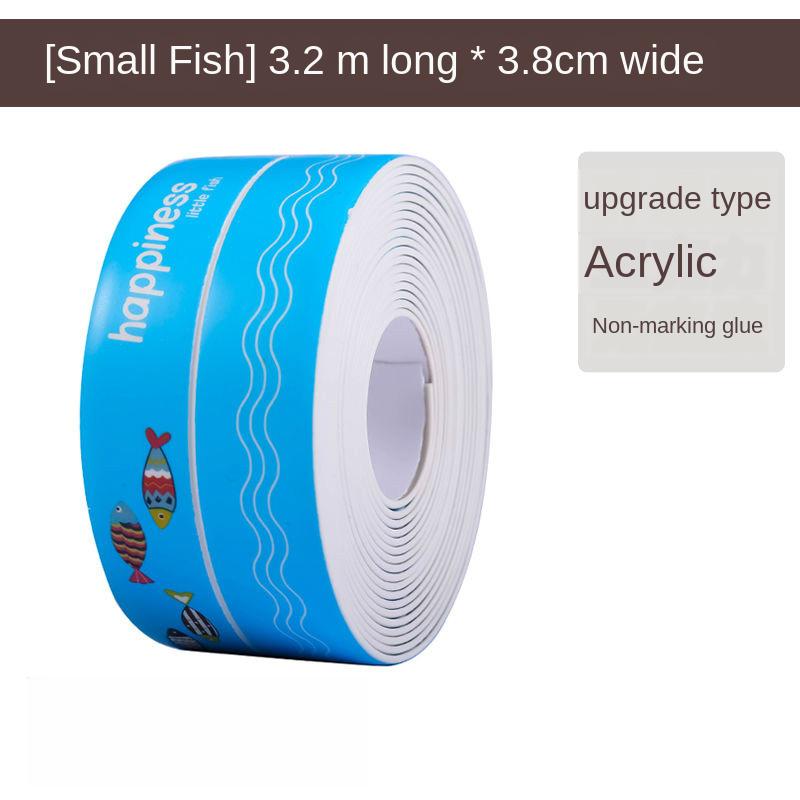 

Водонепроницаемые полоски для кухни. Купите две, получите одну бесплатно. Наклейки для раковины. Водонепроницаемая лента для защиты от плесени. Наклейки на зазор в туалете. Наклейки на угловую линию.