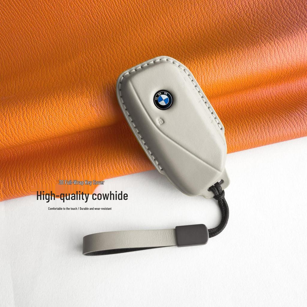 Porta-Chaves BMW em Couro Genuíno para Série 5, Série 7, X1, X2, X3, X5, X7, i5, ix3