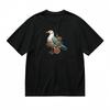 Men's Trend All-Season Classic T-Shirt Golden Gear Raven 100 Printed Cotton Tee
