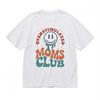 Women's Trend Soft Comfortable Classic T-Shirt Overstimulated Moms Club Tee