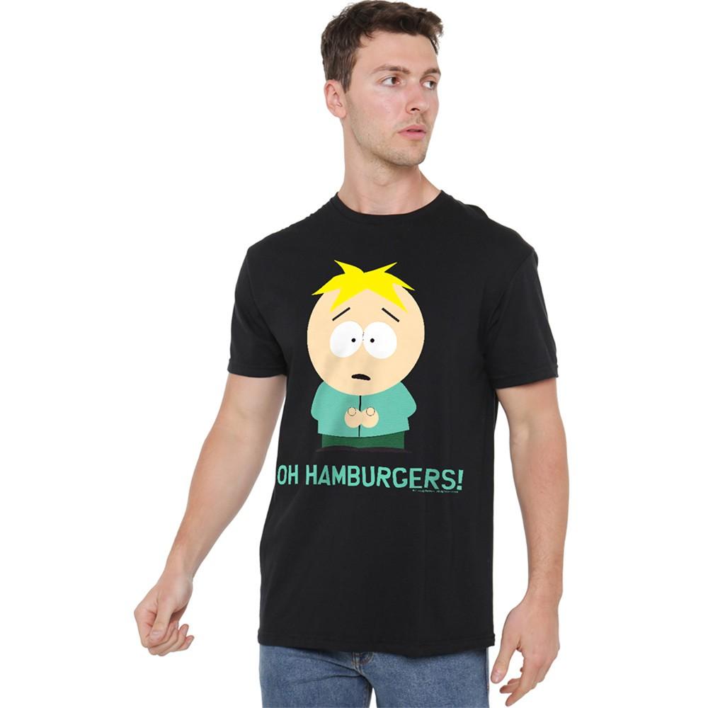 South Park Butters Oh Hamburgers T-Shirt S-5XL Black XXXL