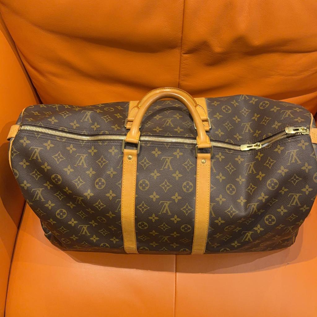 [Pre-Owned] Keepall 55 Monogram Canvas Travel Bag - Excellent #Y34O9G