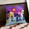 Anime TTeen TTitansS Go Cushion Cover Reversible Soft Durable Pillow Cover Home  Car MultiScene Use for Daily Comfort