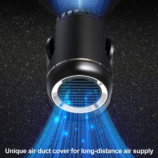 Electric Heating Fan for Car Portable Heater Defroster, 12V Compact Winter Driving Accessories Auto Windshield Defogging, Desktop Space with