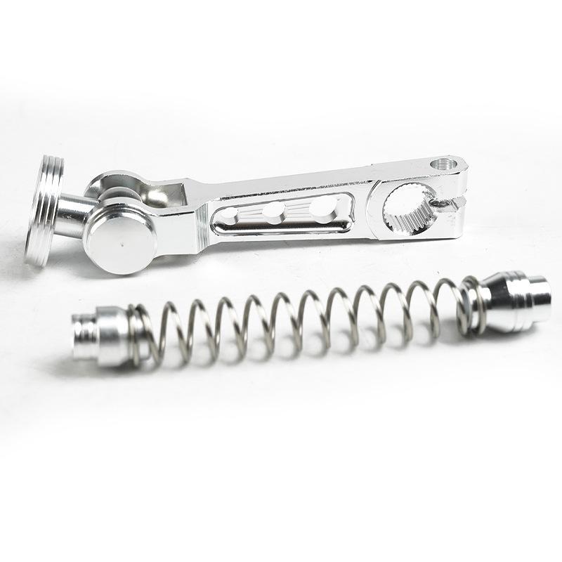 New 1Set Motorbike Accessories Cnc Brake Arm Kit With Spring Alloy Universal Modified Motorcycle Rocker Arm Bracket