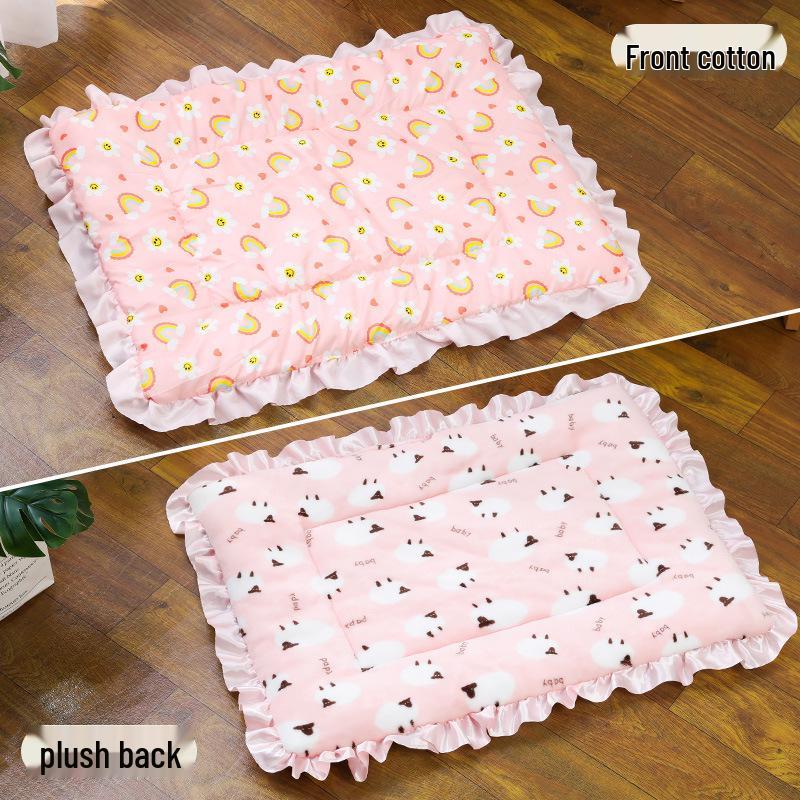 Pătură Confortabilă pentru Animale de Companie: Covoraș de dormit cald, îngroșat pentru câini și pisici - Perfect pentru toamnă și iarnă