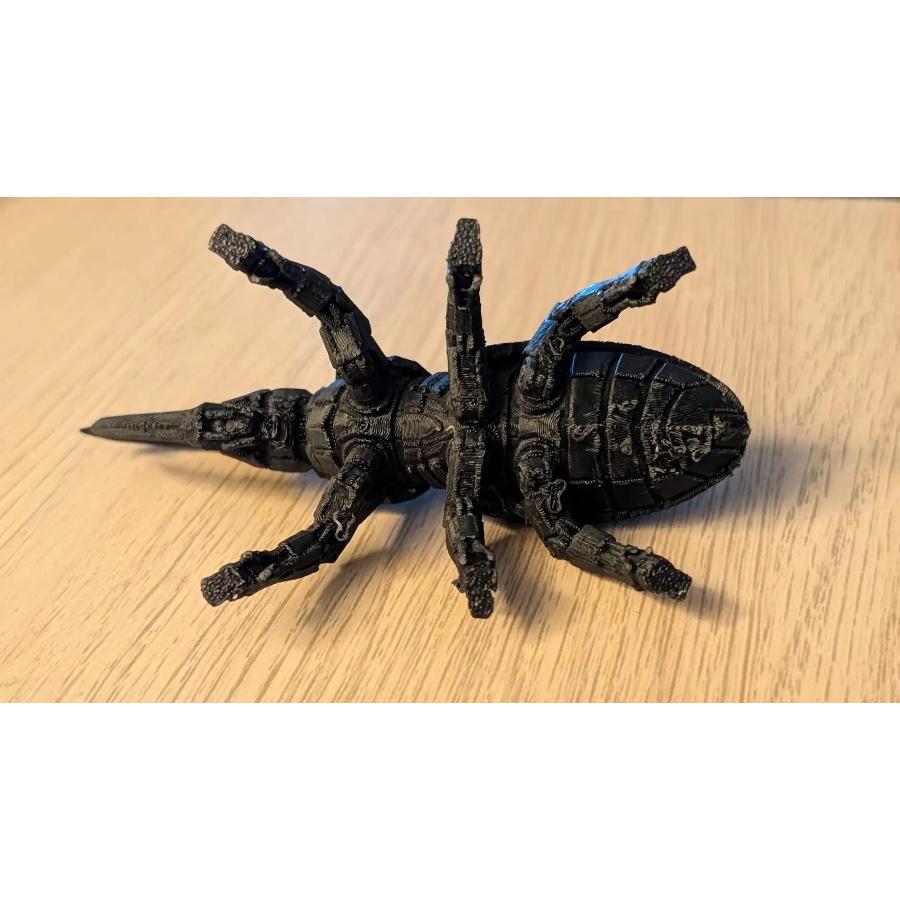 3D-gedrucktes mechanisches Herkuleskäfer-Modell - Cyberpunk-Stil Roboter-Insekten-Figur für Schreibtischdekoration & Sammlergeschenk