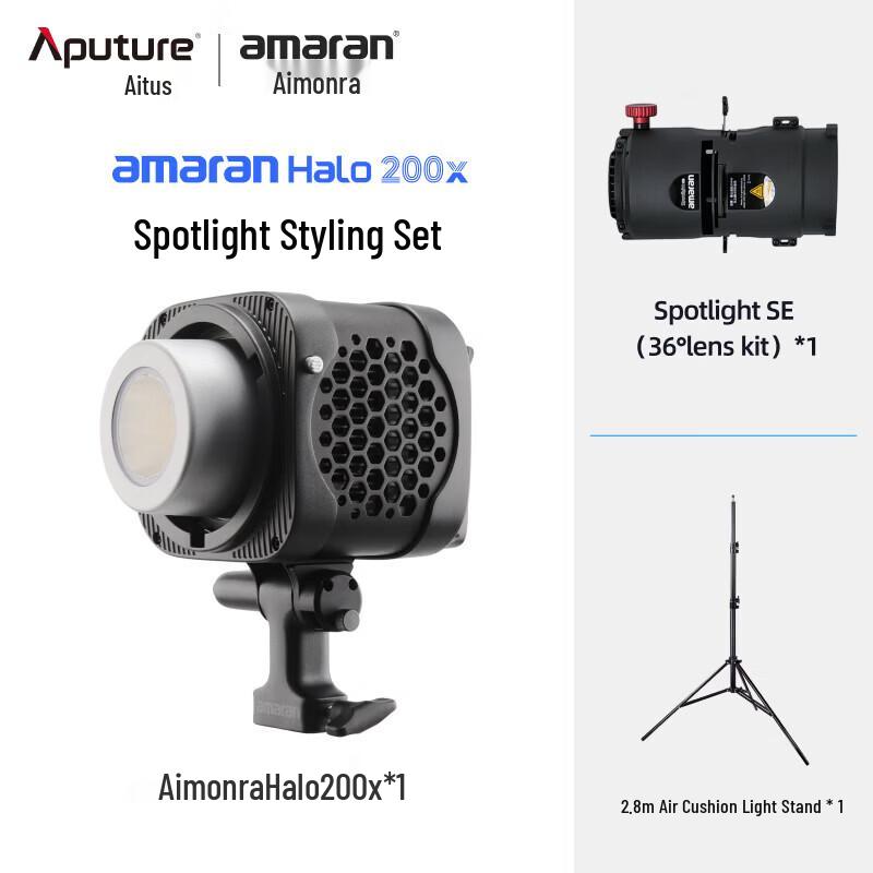 

Aputure Amaran Halo 200x Bi-Color LED Video Light Kit