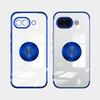 Electroplated Transparent Magnetic Ring Stand Case for For Google Pixel 7 8 9 10 Pro XL 10A 9A 8A 7A 6A Shockproof Holder Cover