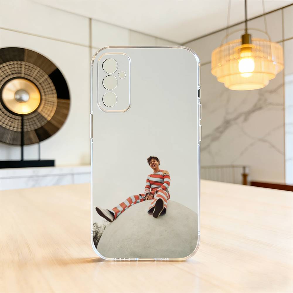 

singer H-aRRy Music Styles Phone Case Transparent Silicone Soft For SamsungA10,12,20,21S,30,31,40,50,51,52,70,71 Samsung a50 30s 50s
