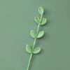 1pc Crochet Leaves Knitted Eucalyptus Leaves Handmade Knitting Plant Artificial Plant for Flower Vase Home Decor