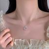 S925 Sterling Silver Lucky Garland Wheat Necklace Temperamental Minority Design Female Clavicle Chain