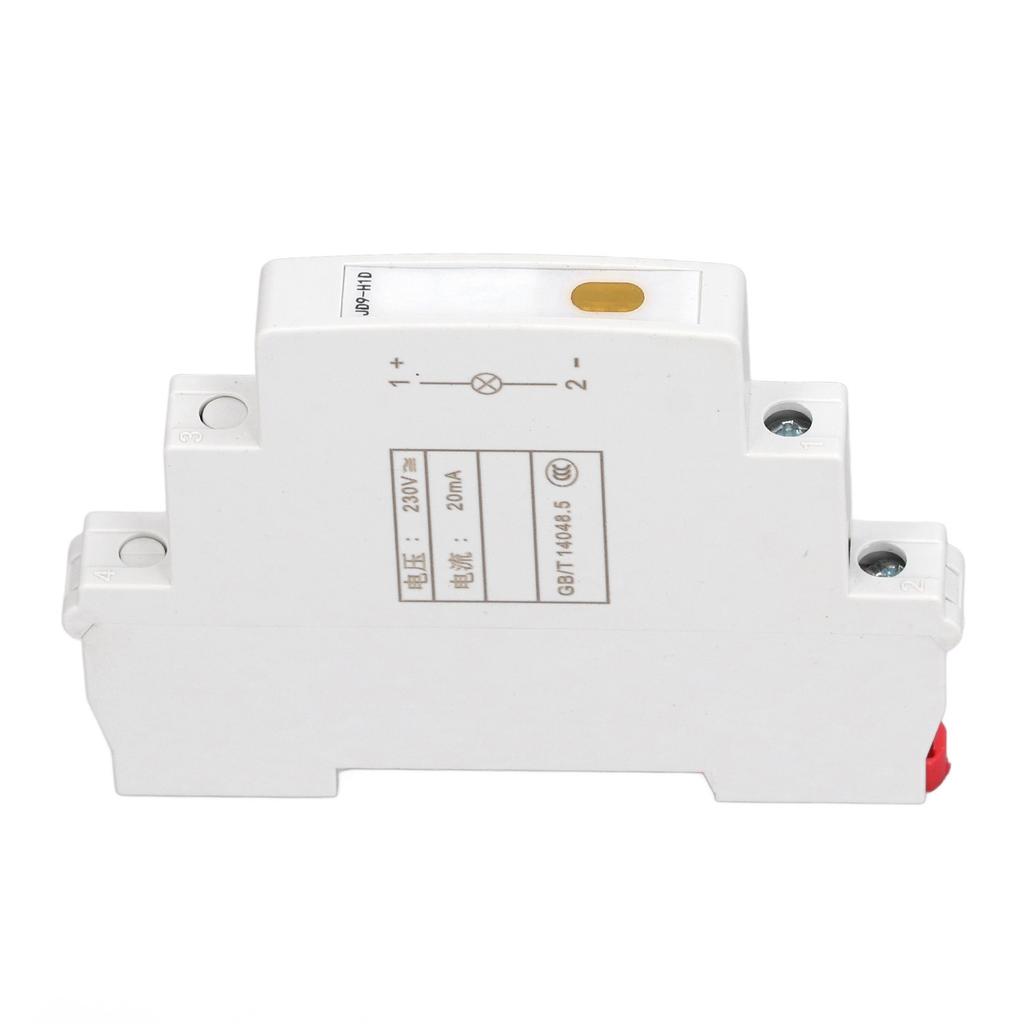 Din Rail Indicator Light LED AC DC 230V Modular Mount JD9?H1D for Telecommunications Electrical