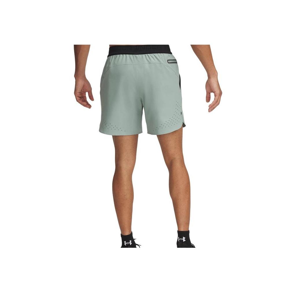 Under Armour Vanish Elite Training Casual Woven Minimalist Three-Quarter Sports Shorts Men shorts Light-Green 1376782-348