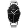CALVIN KLEIN / Transcendence Series Watch Quartz Movement Stainless Steel Strap 42mm Bla Dial Men's Watch Beige Bla Plate Silver Strap K7B21121