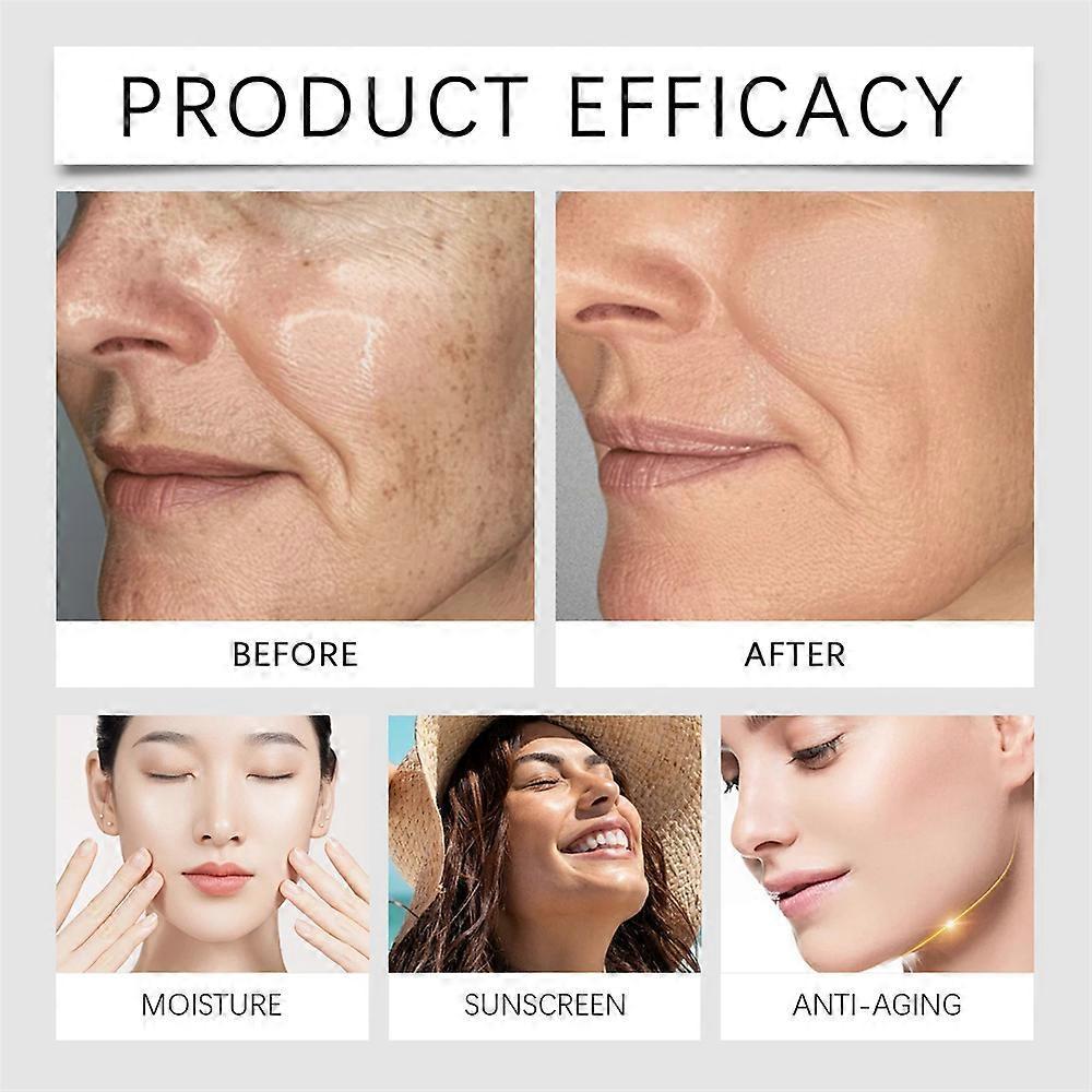 Farbwechselnde Foundation für reife Haut, Selbst anpassende Foundation, Anti-Aging feuchtigkeitsspendendes Make-up, Langanhaltende Deckkraft, 30ml