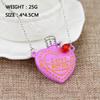 Love Potion Heart Bottle Pendant Necklace Chain for Lover's Jewelry Accessories