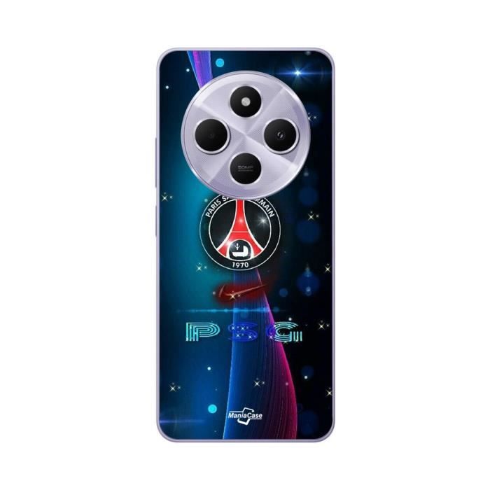 Coque - Maniacase - Xiaomi Redmi 14C - Noir - Souple - Nike Paris Saint Germain
