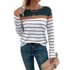 Spring and Autumn Women's Blouse Fashionable Comfortable Casual Long-sleeved Top Knitwear