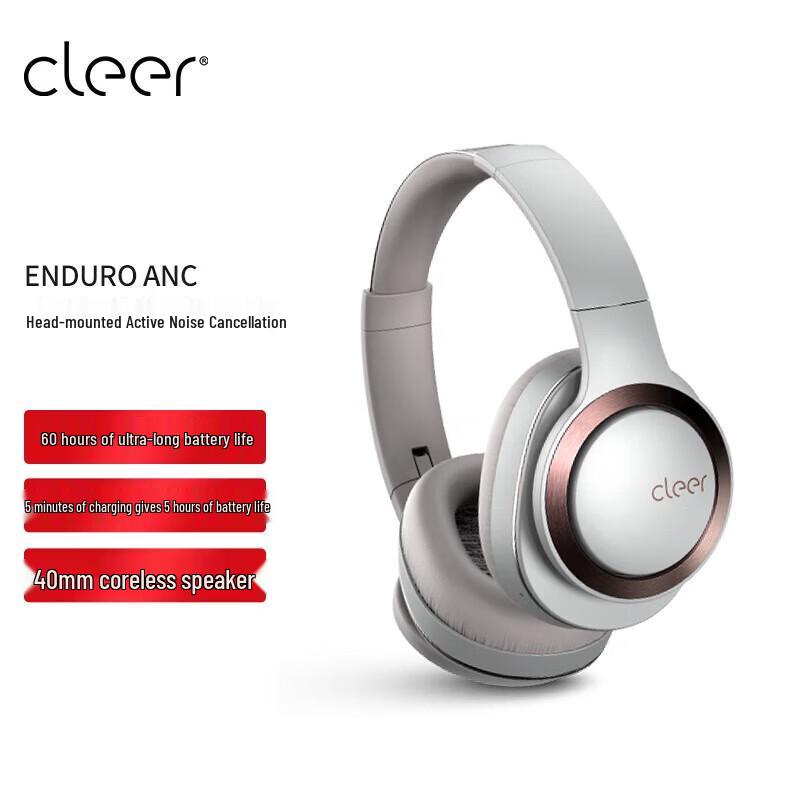 

Cleer ENDURO ANC Wireless Noise-Cancelling Headphones