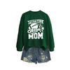 Football Cheer Mom Plus Size Loose Comfortable Hoodie