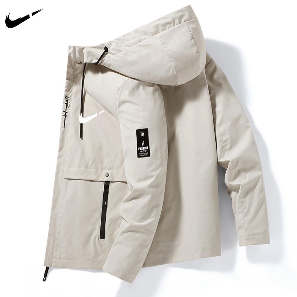 Herren Trendy Kapuzen-Frühlings-/Herbst-Freizeitjacke mit Sonnenschutz