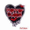 Punk /Horror Movies Embroidered Patches Iron On Patches For Clothing Dinosaur Patch Jackets Jeans Sew Embroidery Stickers Diy 