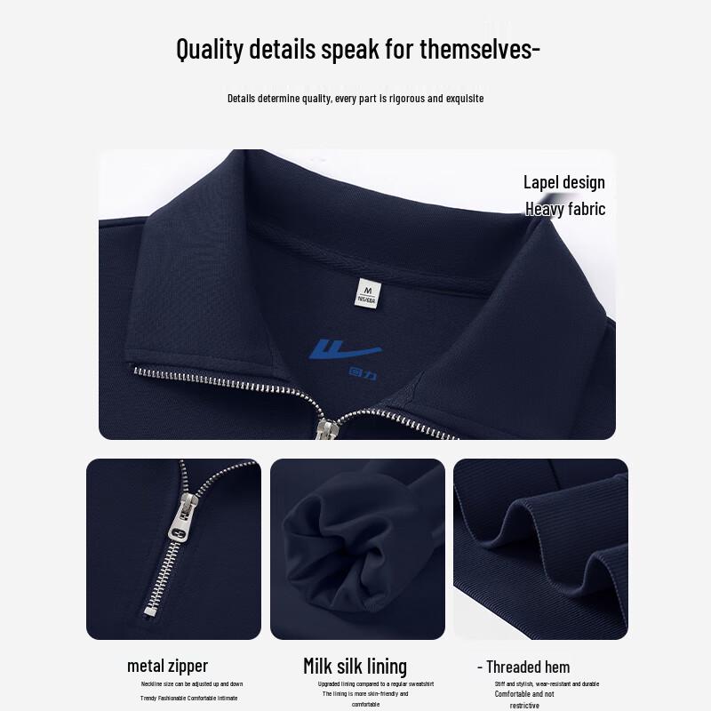 Warrior Women's 2025 Autumn Polo Collar Sweatshirt