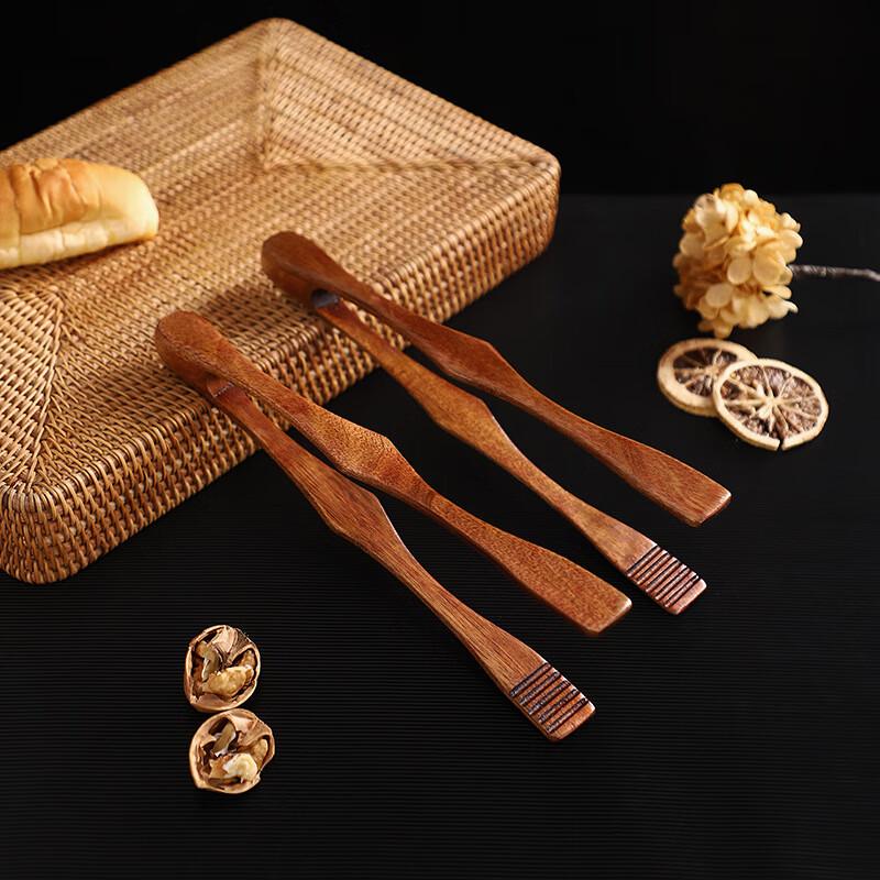 

Wooden Food Tongs