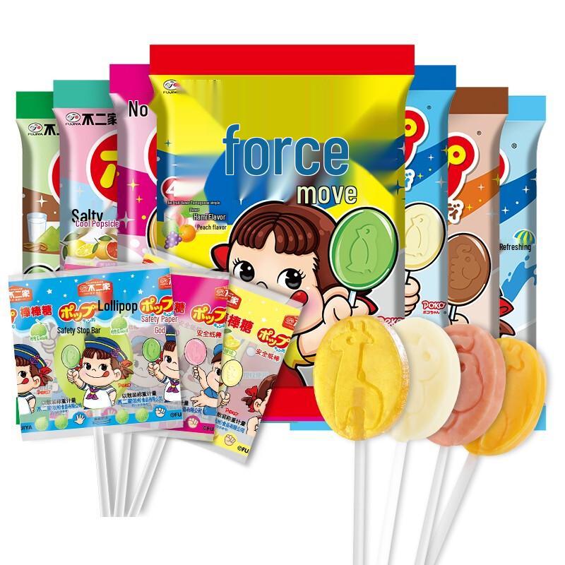 Fujiya Refreshing Assorted Fruit Lollipops
