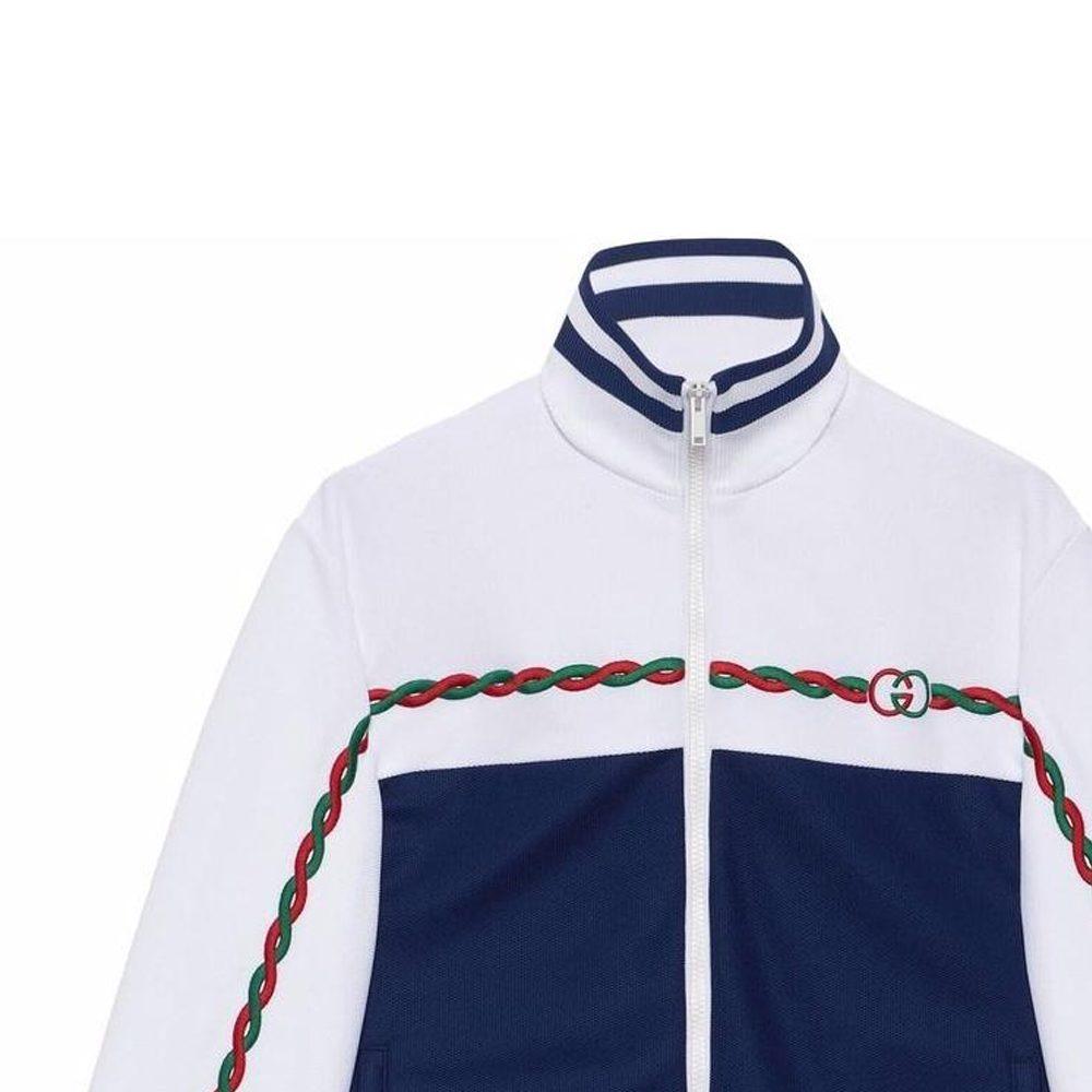 Previous Season Interlocking G Track Jacket 692125-XJD7N-9219