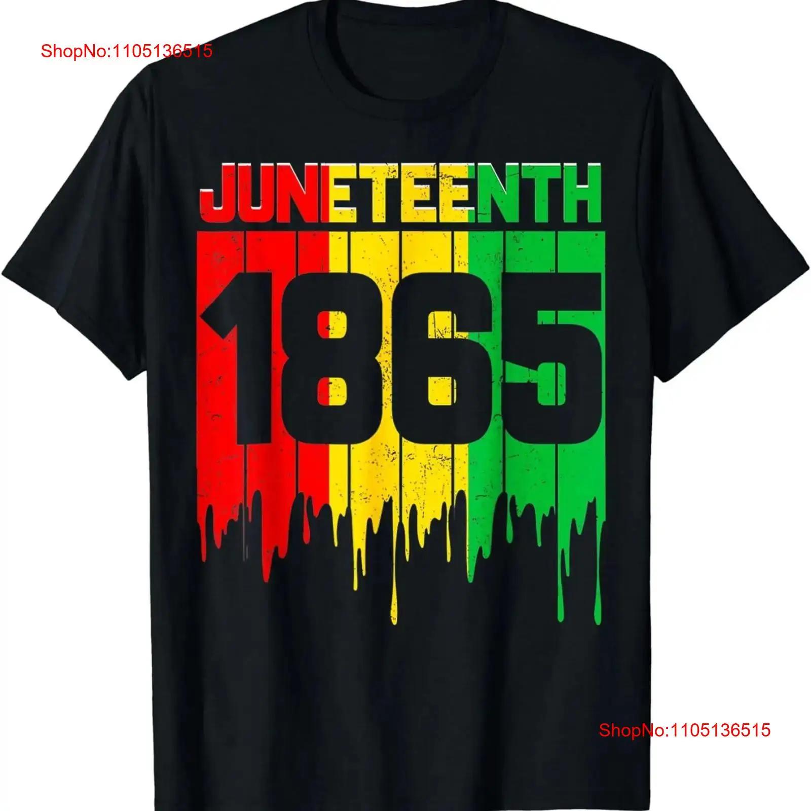 

Juneteenth 1865 African Boy Girl Kid Cute T Shirt vintage Washed Slightly Versatile Top For Everyday Wear graphic Stretched 5XL різнокольоровий