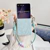 Wrist Strap Dopamine Color Palette for Hinge Protection Phone Case for Samsung Galaxy Z Flip 7 FE 6 5 5G Shockproof Cover