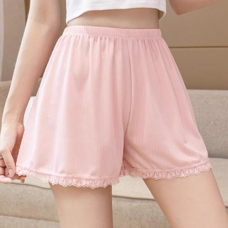 Summer Thin Anti-Exposure Casual Loose Lace Safety Pants Leggings For Women