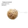 Natural Handmade Woven Rattan Teething and Chew Toy for Rabbits, Hamsters, and Chinchillas - Boredom Relief Ball