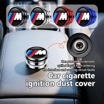 Car Cigarette Lighter Cover Plug Dust Proof Decoration Cap For BMW Performance X1 X3 X5 E39 E46 E90 F20 E60 F30 M3 M5 Z111