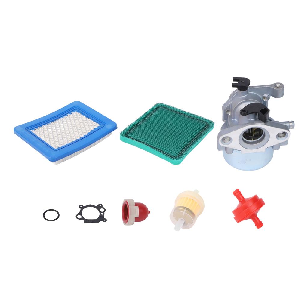 Ersatz-Vergaser-Kit mit Luftfilter für BS 675 190cc Rasenmäher Aluminiummaterial für langlebigen Einsatz