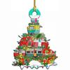 Christmas Tree Decorative Animal Acrylic Ornament Acrylic 8cm