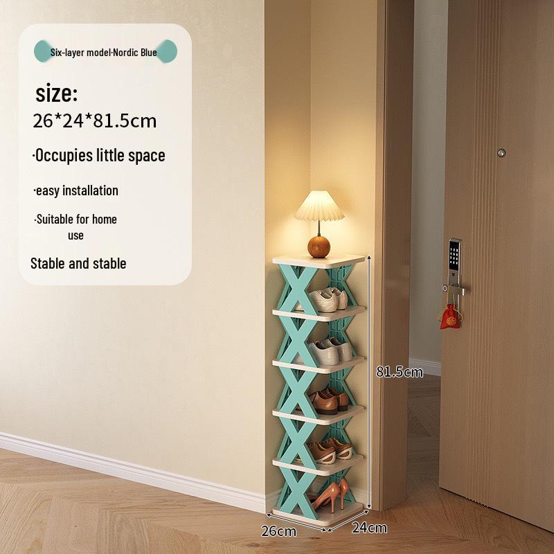 Multi-Layer Detachable Shoe Rack for Entryway and Storage Solutions
