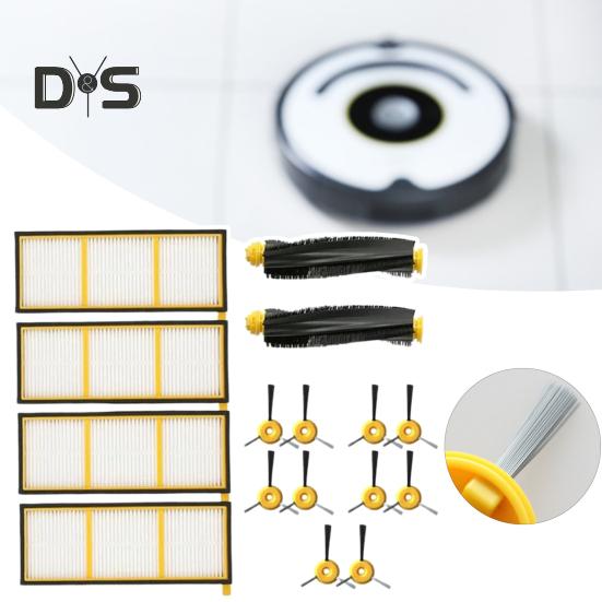 

Фильтр тонкой пыли, сменный аксессуар для пылесоса, мягкая щетина, эффективный фильтр для удаления пыли для робота Shark ION RV700 RV750 16pcs