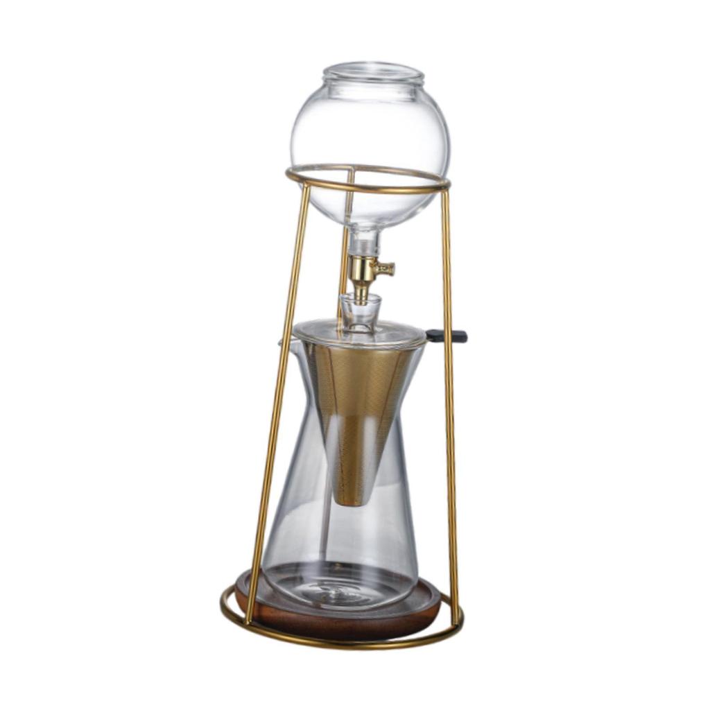 Ice Drip Coffee Maker Pitcher Iced Tea Making Accessories Adjustable Speed Pot Cold Brew
