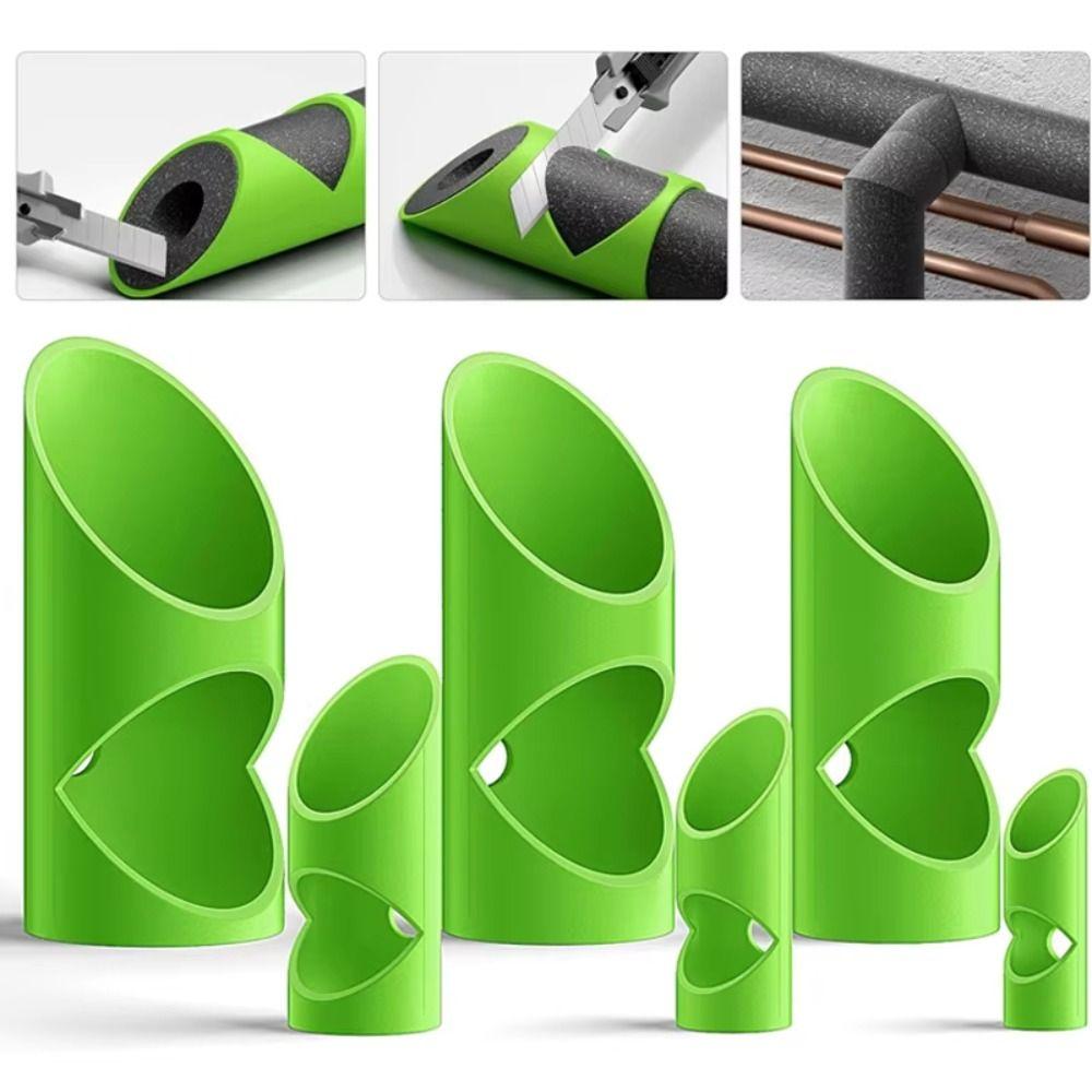 3pcs Durable Construction Foam Pipe Cutter Flame Retardant Pipe Insulation Tool Insulation Cutting