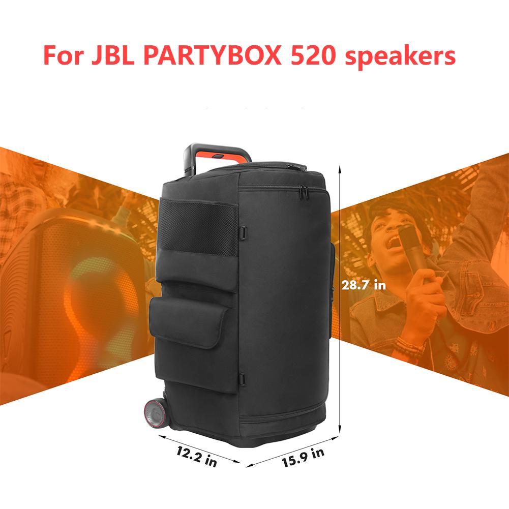 Portable Speaker Dust Cover for JBL PartyBox 520/320/310/120/110/1000 Waterproof Speaker Case Travel Protective Storage Bag