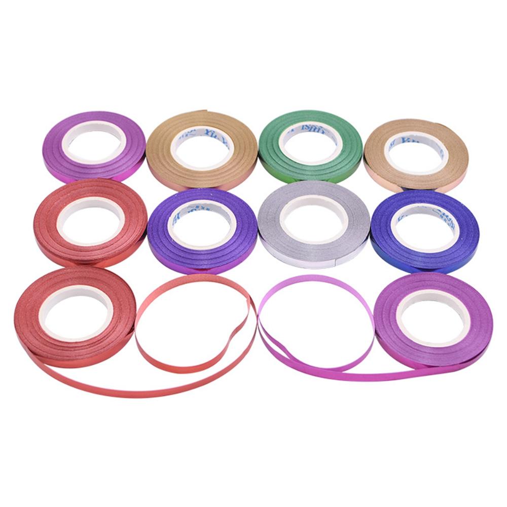 Christmas Wedding Gift Wrapping Curling DIY Home Foil Balloon Rope Laser Ribbons Party Supplies