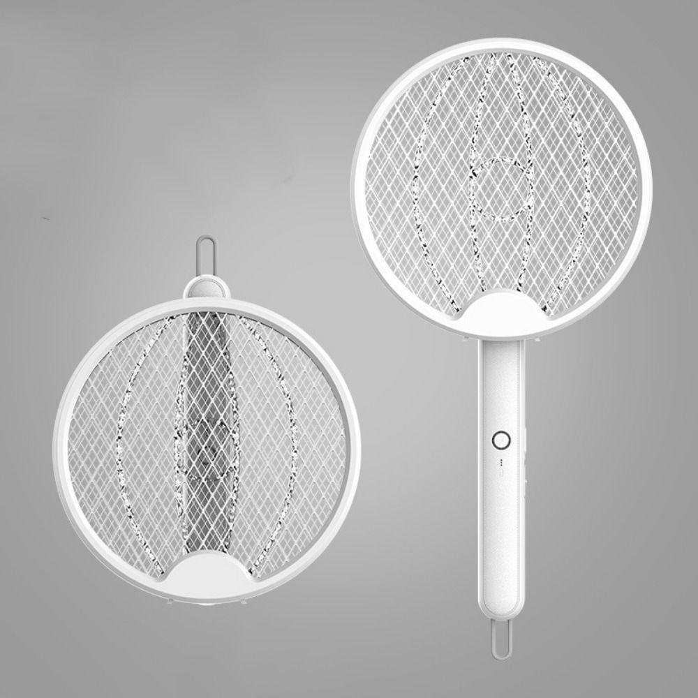 Handheld Electric Mosquito Racket USB Rechargeable Electric Mosquito Killer  for Indoor