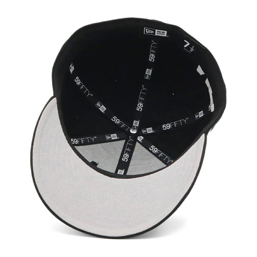 [New Era] Cap 59FIFTY Essential Black 7 38 PC5950 ESSENTIAL LOGO BLK 14388384 NER36C7491