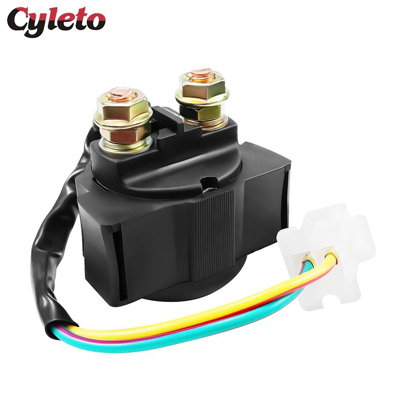 Motorcycle Parts Starter Relay for Yamaha TT225 TW200 TRX250 TTR225 TTR250 XT225 Serow XT600 XTZ660 XZ550R YFA125 YFB250 YTM225